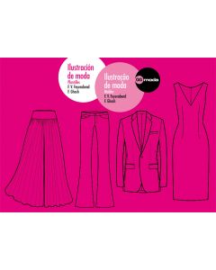 Ilustración de moda. Plantillas