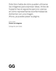 Pensar con imágenes