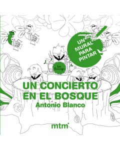 Un concierto de bichitos. Un mural para pintar