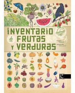 Inventario ilustrado de frutas y verduras