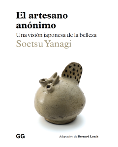 El artesano anónimo
