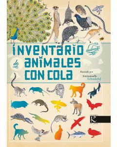 Inventario ilustrado de animales con cola