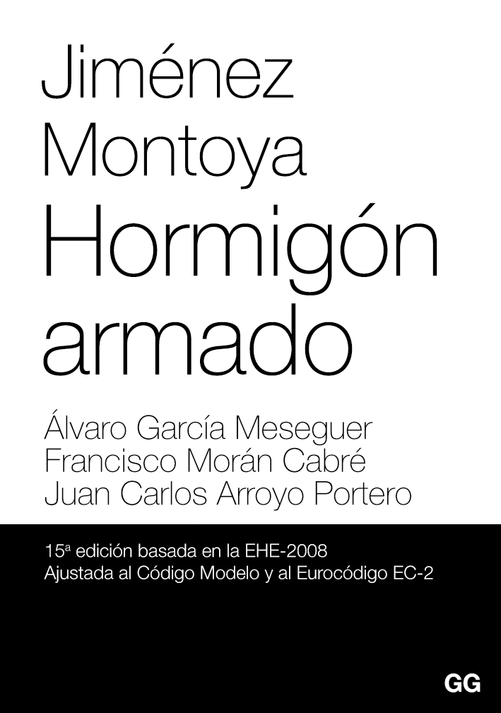 Jiménez Montoya. Hormigón armado